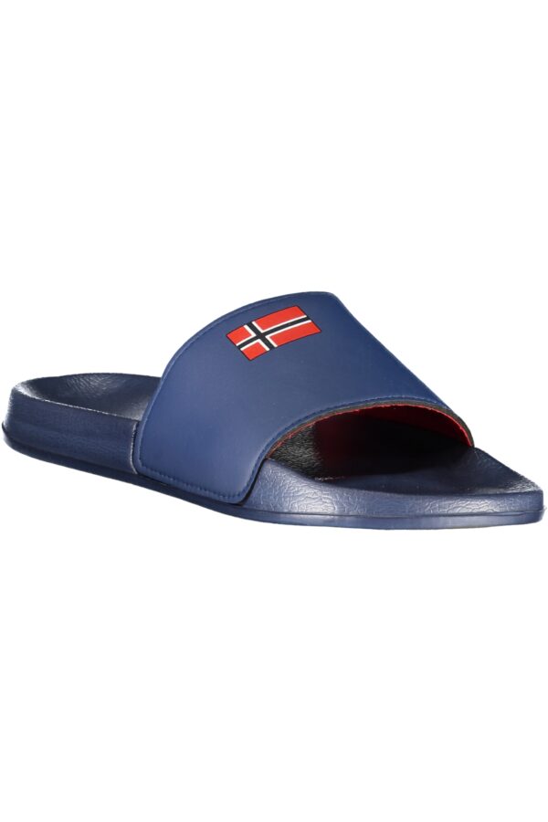 NORWAY 1963 CALZATURA CIABATTA UOMO BLU - immagine 2
