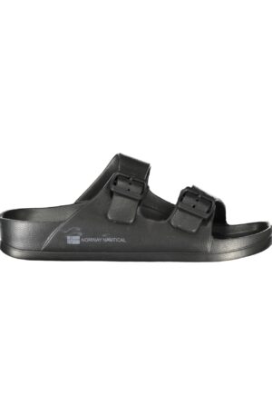 NORWAY 1963 CALZATURA CIABATTA UOMO NERO