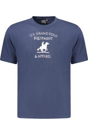U.S. GRAND POLO T-SHIRT MANICHE CORTE UOMO BLU
