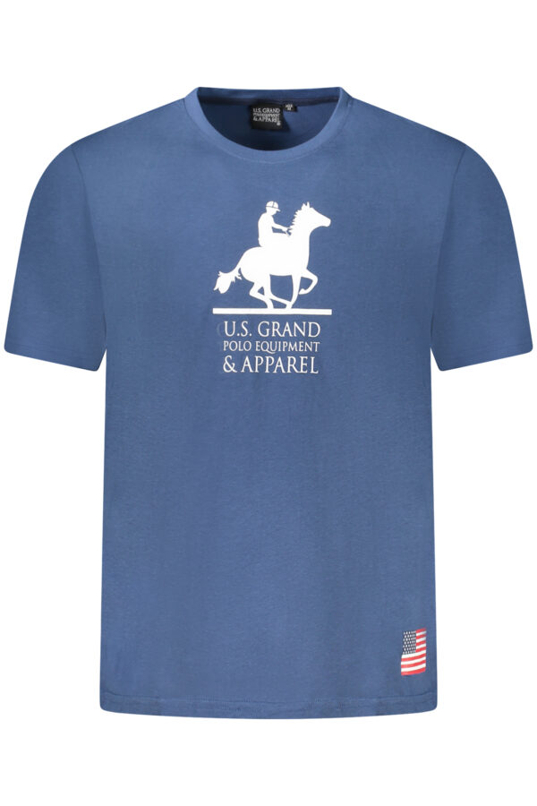 U.S. GRAND POLO T-SHIRT MANICHE CORTE UOMO BLU