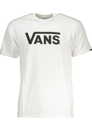 VANS T-SHIRT MANICHE CORTE UOMO BIANCO